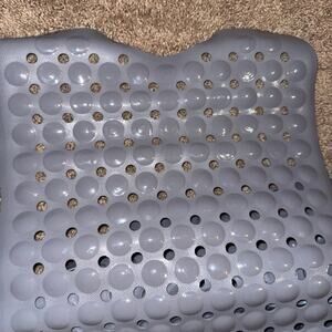Extra Long Non Slip Bathtub Shower suction Mat Anti Slip Grey approx 40 X 16
